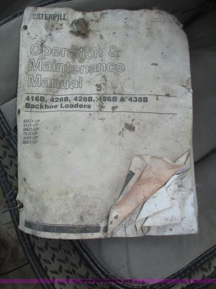 image for item H4542 1994 Caterpillar 426B backhoe