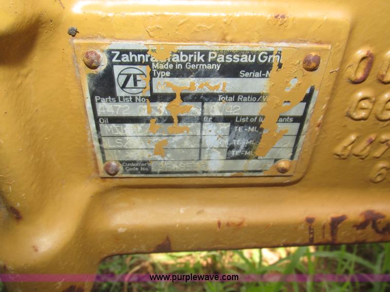 image for item H4542 1994 Caterpillar 426B backhoe