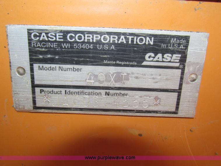 image for item H4545 2002 Case 40XT skid steer