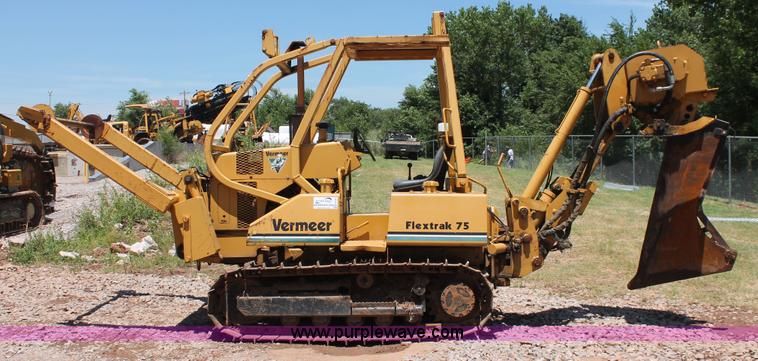 image for item H8195 1995 Vermeer Flex Track 75 cable plow