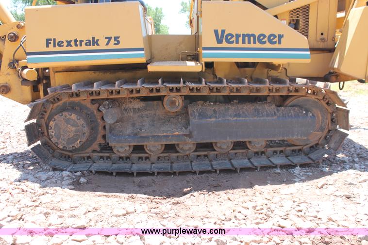 image for item H8195 1995 Vermeer Flex Track 75 cable plow