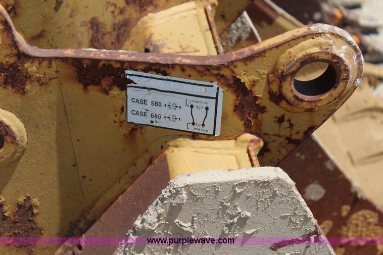 image for item I1509 Case 580 backhoe bucket
