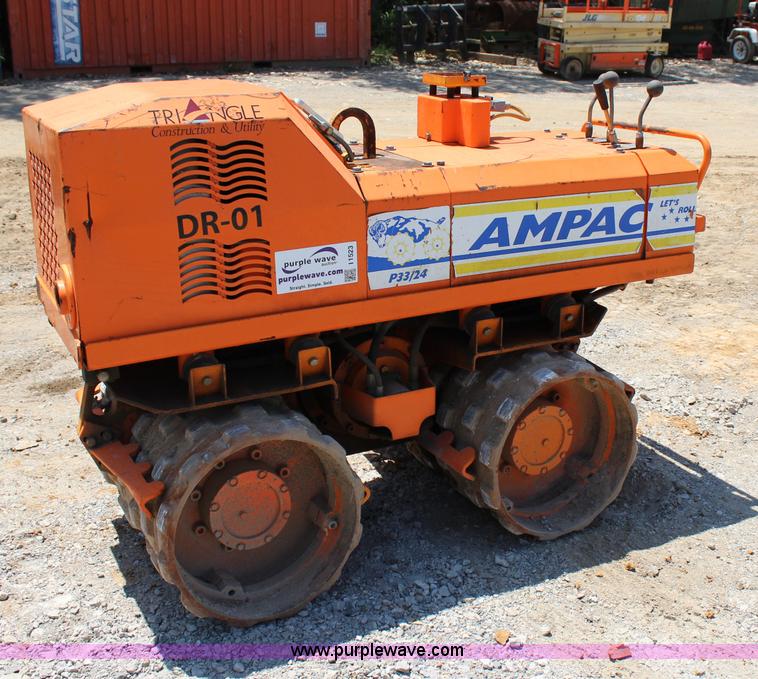 image for item I1523 2006 Ampac P33/24 walk-behind compactor