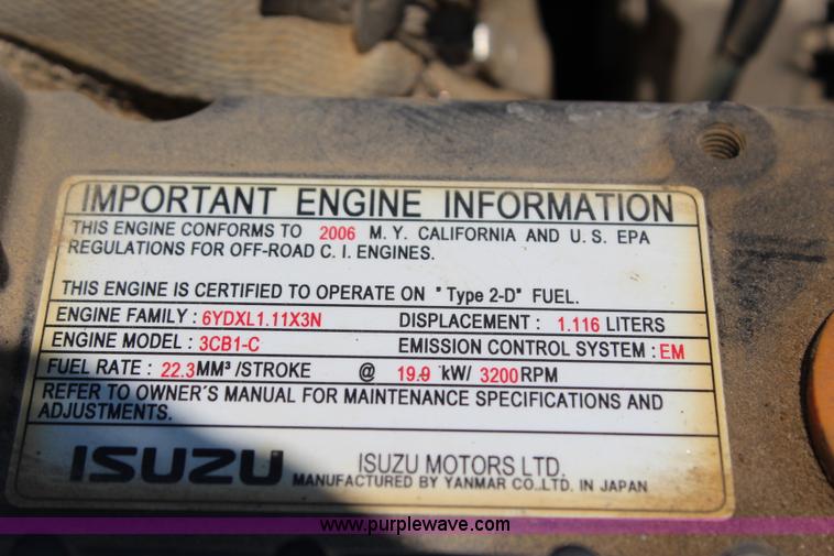 image for item I1523 2006 Ampac P33/24 walk-behind compactor