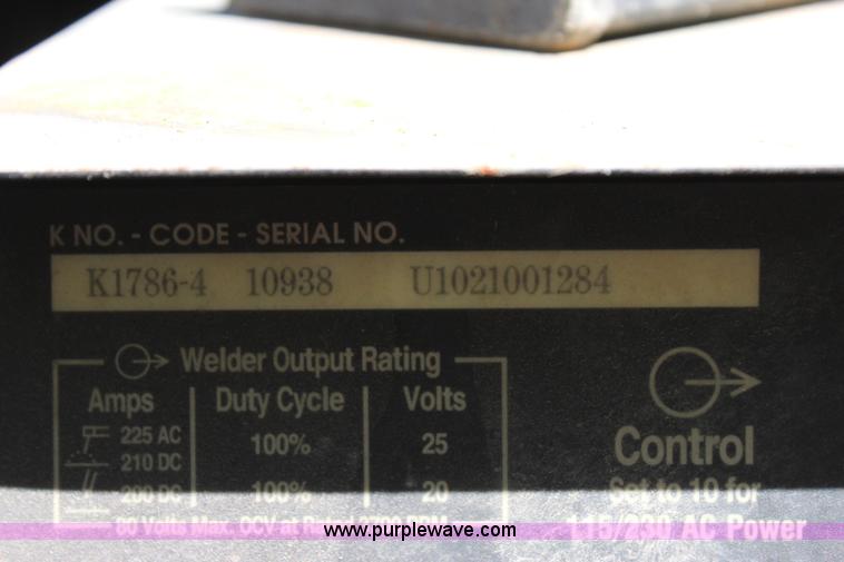 image for item I1525 Red-d-arc ZR-8 welder
