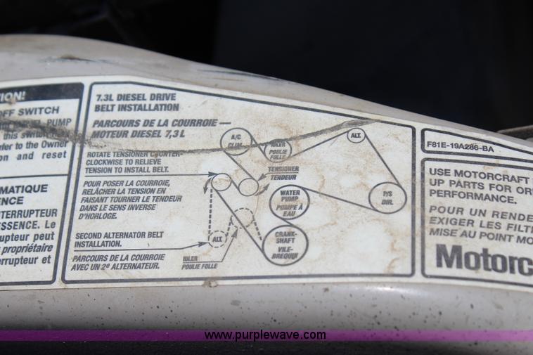 image for item I1527 1999 Ford F550 Super Duty flatbed truck