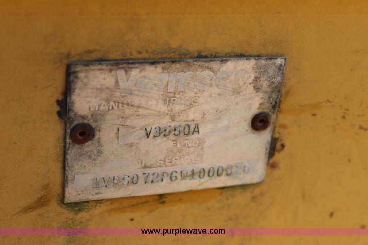 image for item I1533 Vermeer V3550A trencher