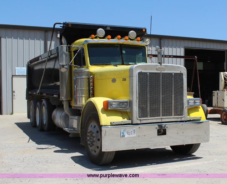 image for item I1534 1996 Peterbilt 379 dump truck