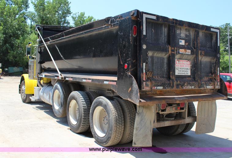 image for item I1534 1996 Peterbilt 379 dump truck