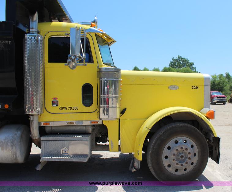 image for item I1534 1996 Peterbilt 379 dump truck