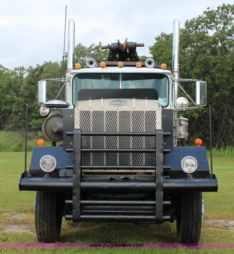 image for item I1546 1982 Autocar DC64B winch truck