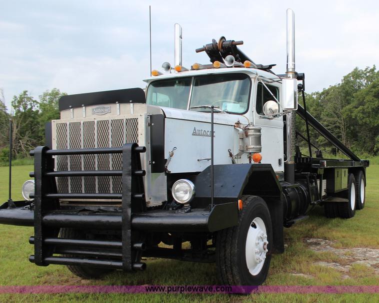 image for item I1546 1982 Autocar DC64B winch truck