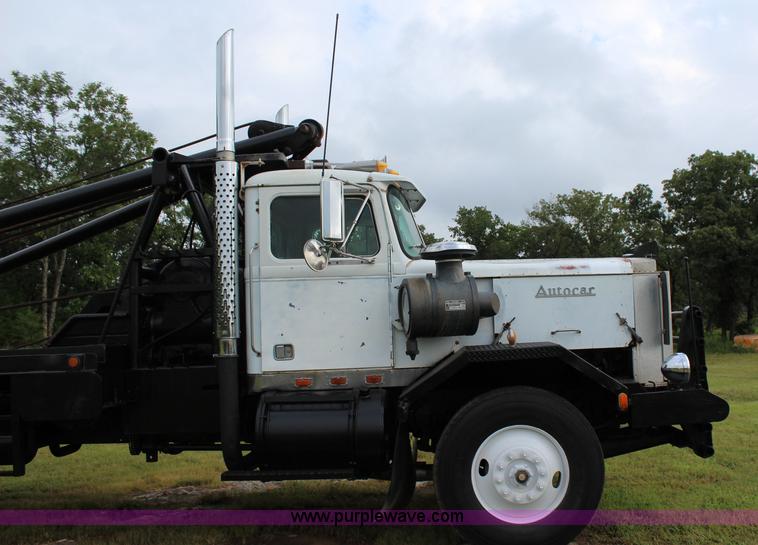 image for item I1546 1982 Autocar DC64B winch truck