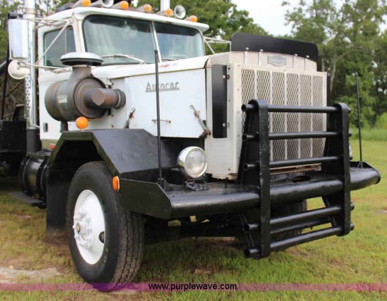 image for item I1546 1982 Autocar DC64B winch truck