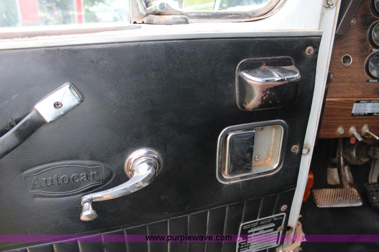 image for item I1546 1982 Autocar DC64B winch truck