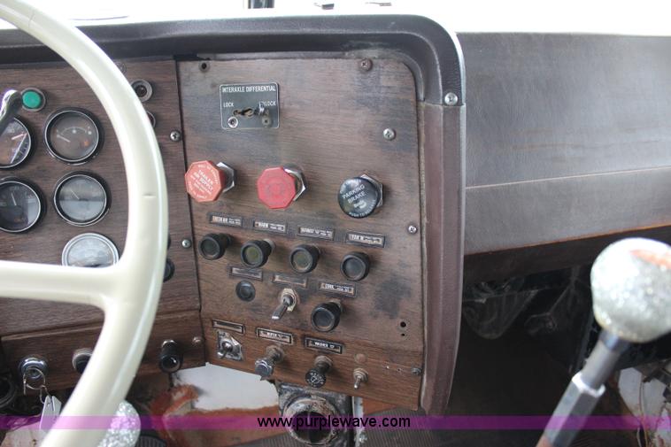 image for item I1546 1982 Autocar DC64B winch truck