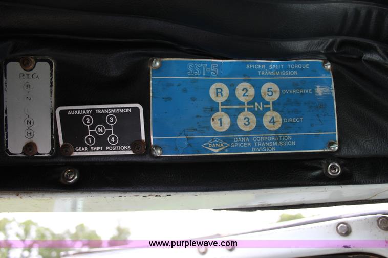 image for item I1546 1982 Autocar DC64B winch truck