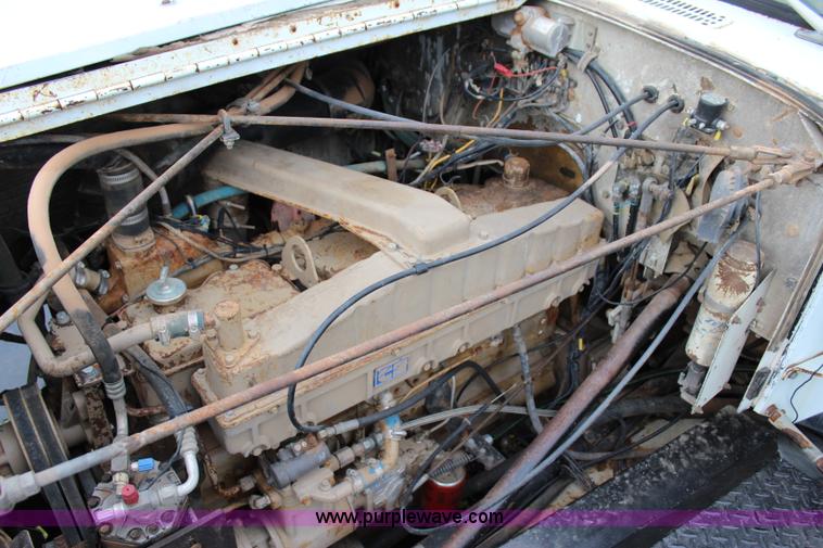 image for item I1546 1982 Autocar DC64B winch truck