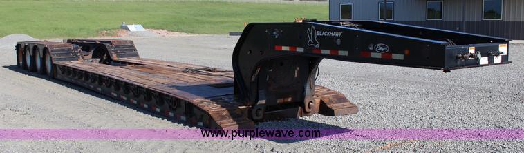 image for item I1590 2007 Etnyre Blackhawk lowboy trailer