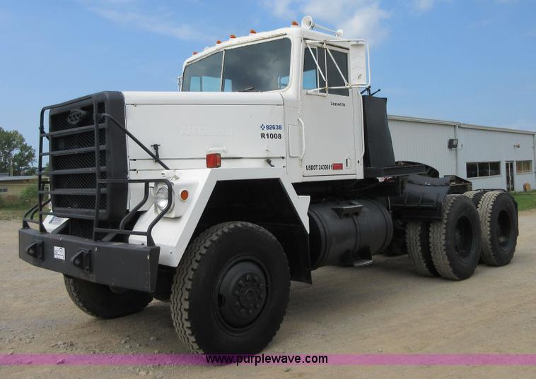 image for item I2028 1979 Am General M916 semi truck