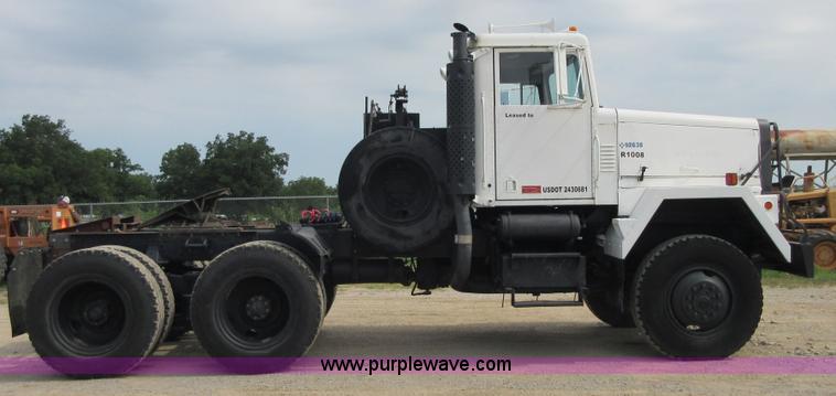 image for item I2028 1979 Am General M916 semi truck