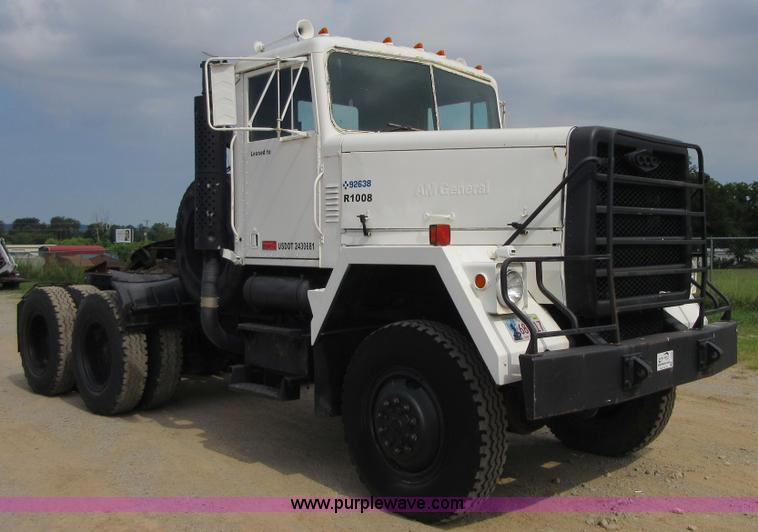 image for item I2028 1979 Am General M916 semi truck