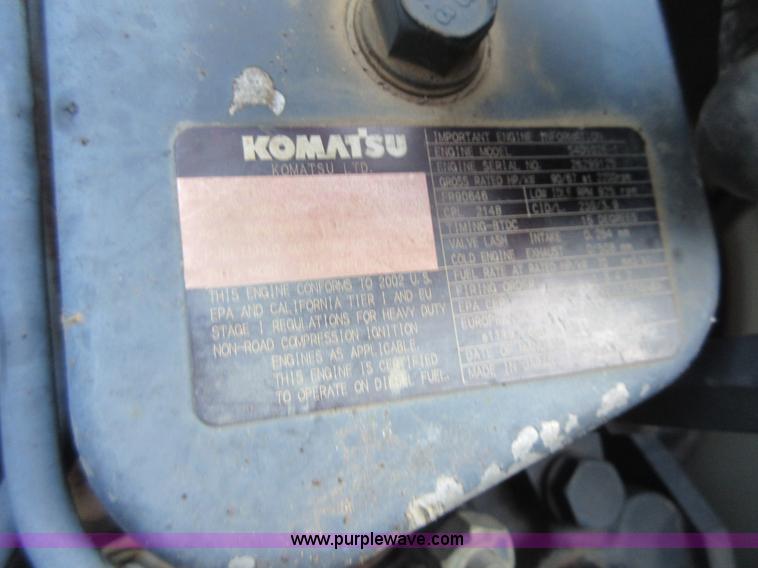 image for item I2036 2003 Komatsu PC138U SLC-2 excavator