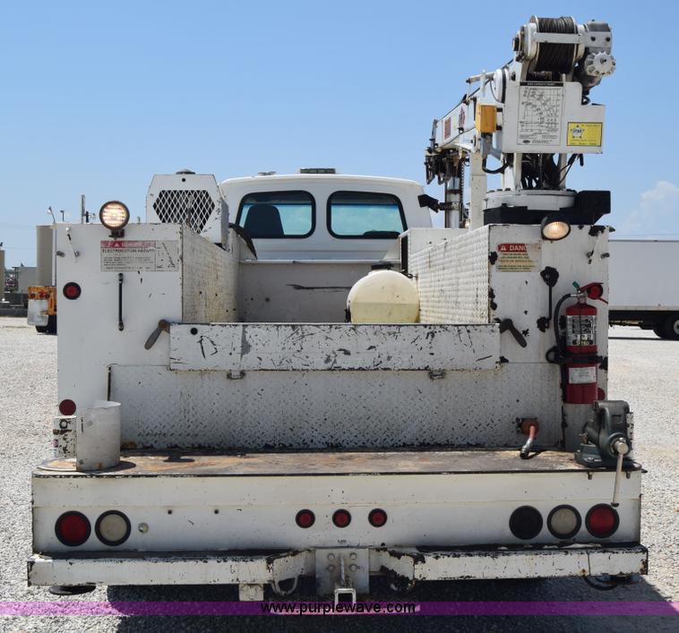 image for item I2046 2005 Sterling Acterra service truck with crane