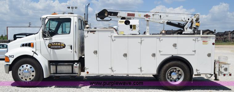 image for item I2046 2005 Sterling Acterra service truck with crane