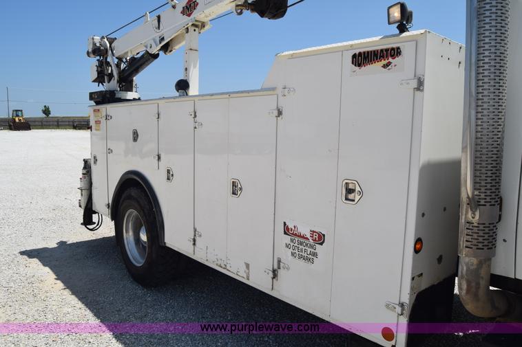 image for item I2046 2005 Sterling Acterra service truck with crane