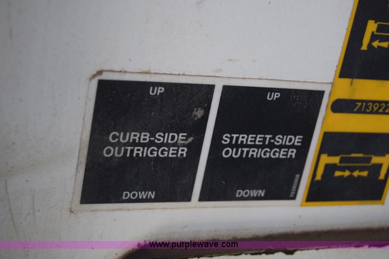 image for item I2046 2005 Sterling Acterra service truck with crane