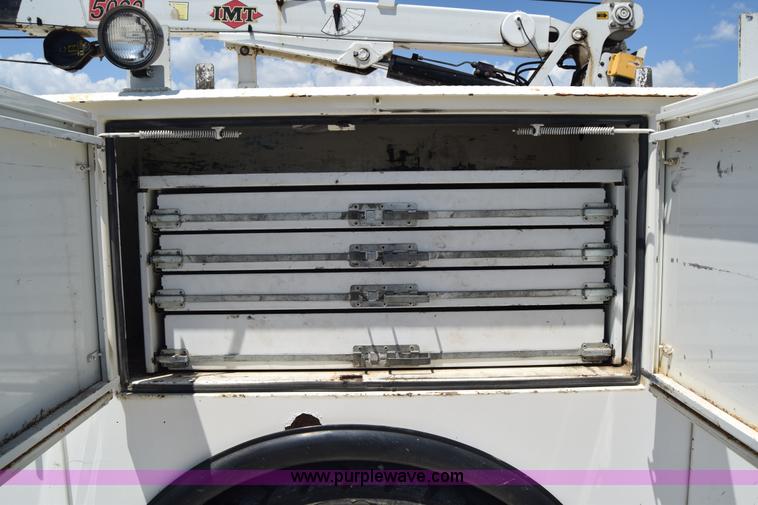 image for item I2046 2005 Sterling Acterra service truck with crane