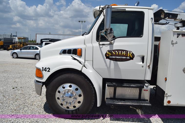 image for item I2046 2005 Sterling Acterra service truck with crane