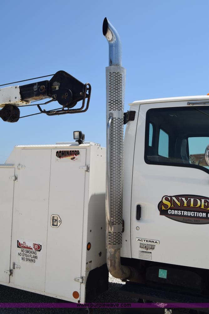 image for item I2046 2005 Sterling Acterra service truck with crane