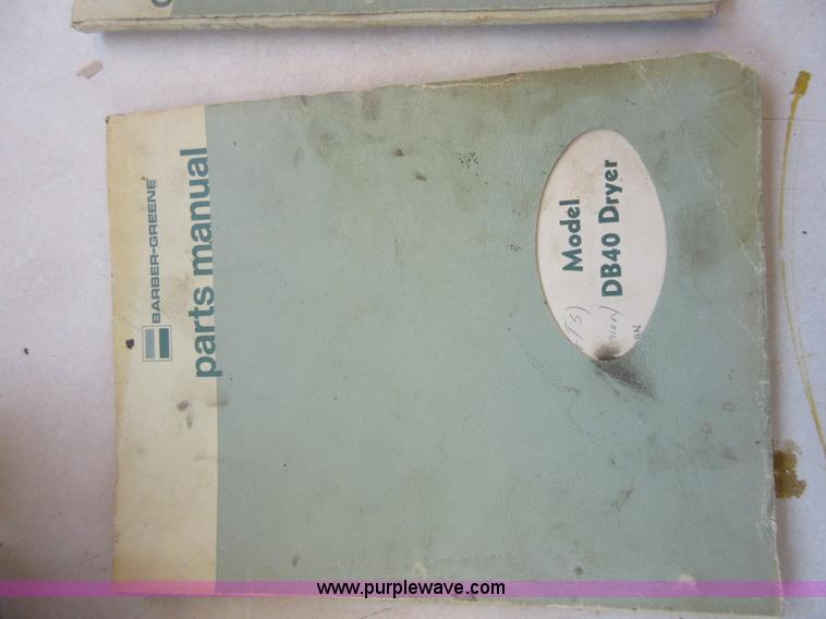 image for item I2057 Barber Greene portable asphalt plant