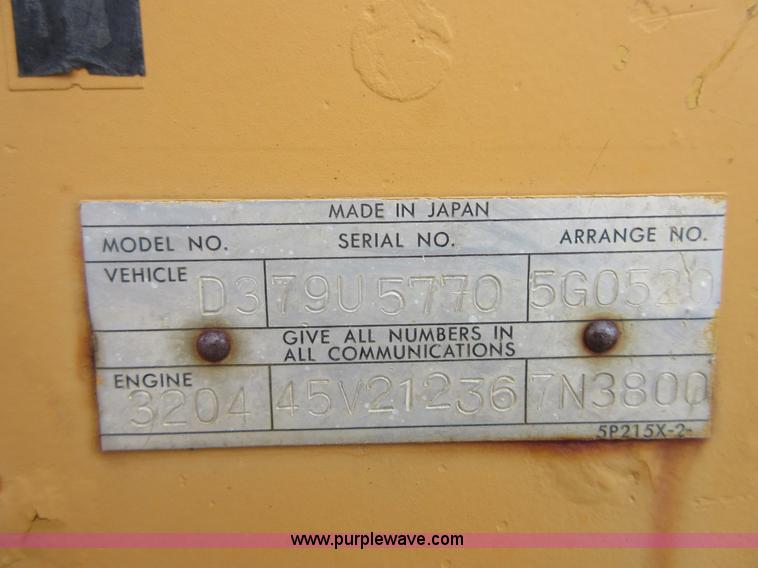 image for item I2058 1979 Caterpillar D3 dozer