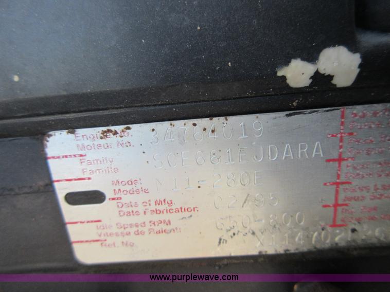 image for item I2061 1995 Kenworth W900B mixer truck