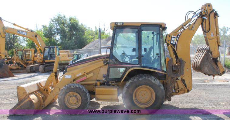 image for item J5809 2003 Caterpillar 420D backhoe