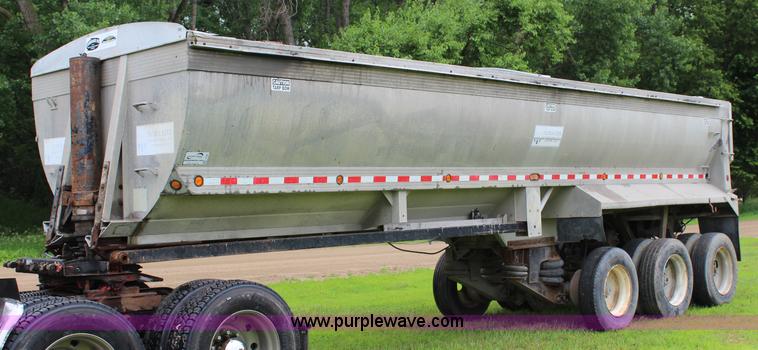 image for item J5981 1990 Ultralight end dump trailer