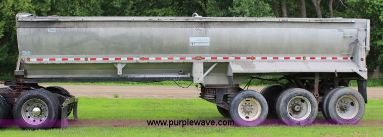 image for item J5981 1990 Ultralight end dump trailer