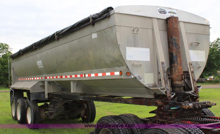 image for item J5981 1990 Ultralight end dump trailer