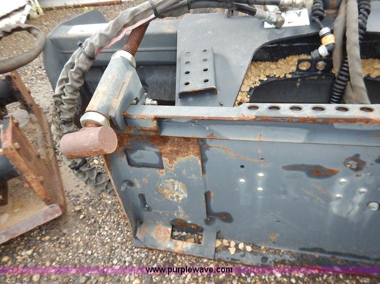 image for item J6498 Bobcat box blade laser skid steer attachment