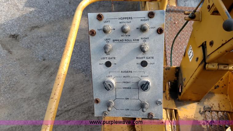 image for item K1019 Etnyre chip spreader