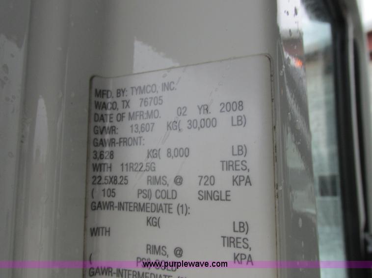 image for item K2178 2008 International DuraStar 4300 sweeper truck