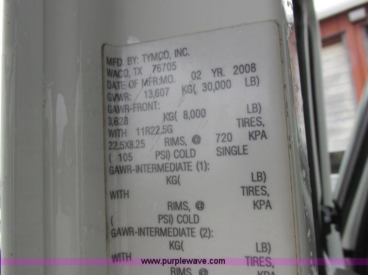 image for item K2178 2008 International DuraStar 4300 sweeper truck