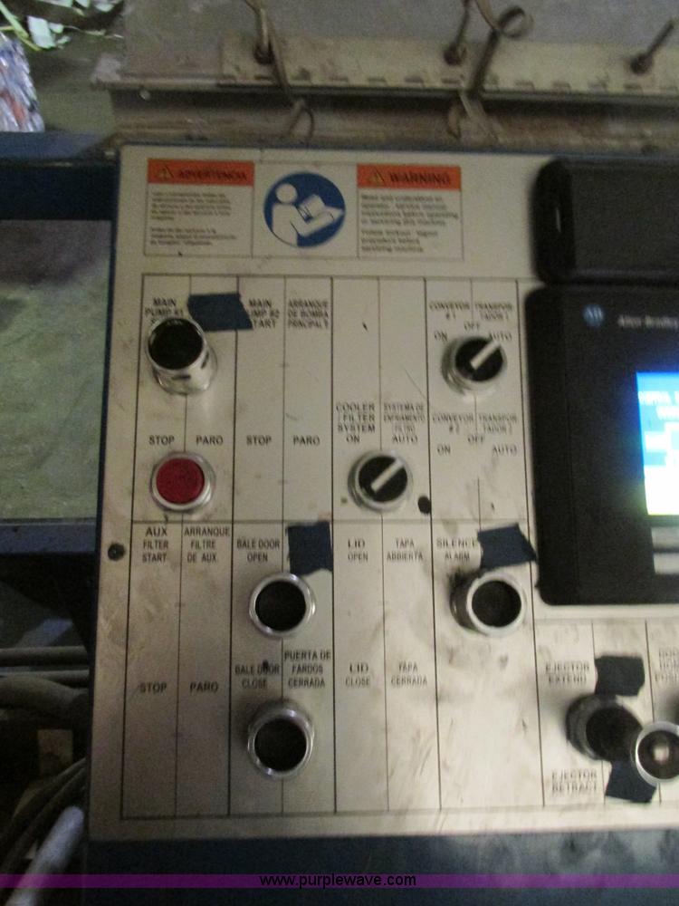 image for item K5092 Harris Badger L50S-2 two ram baler