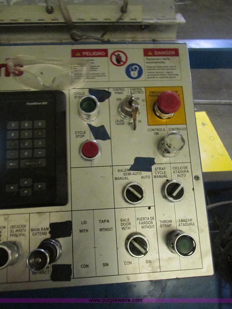 image for item K5092 Harris Badger L50S-2 two ram baler