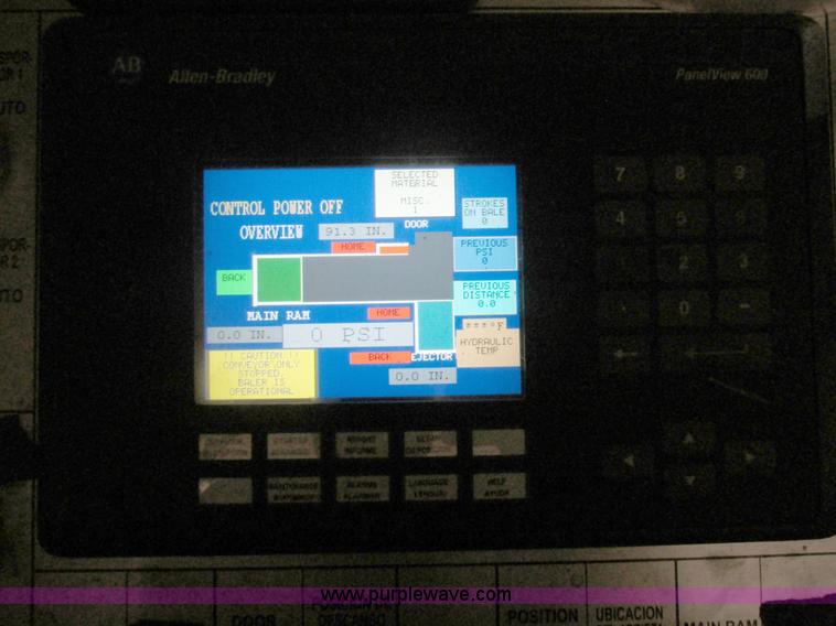 image for item K5092 Harris Badger L50S-2 two ram baler