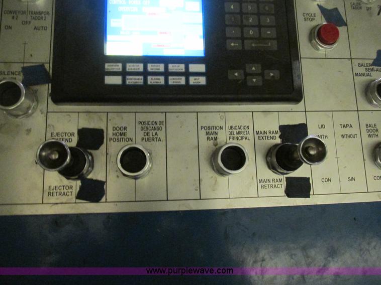 image for item K5092 Harris Badger L50S-2 two ram baler