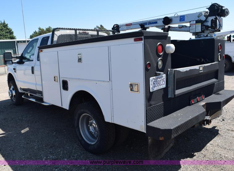 image for item K6154 2008 Ford F350 Super Duty XLT SuperCab service truck